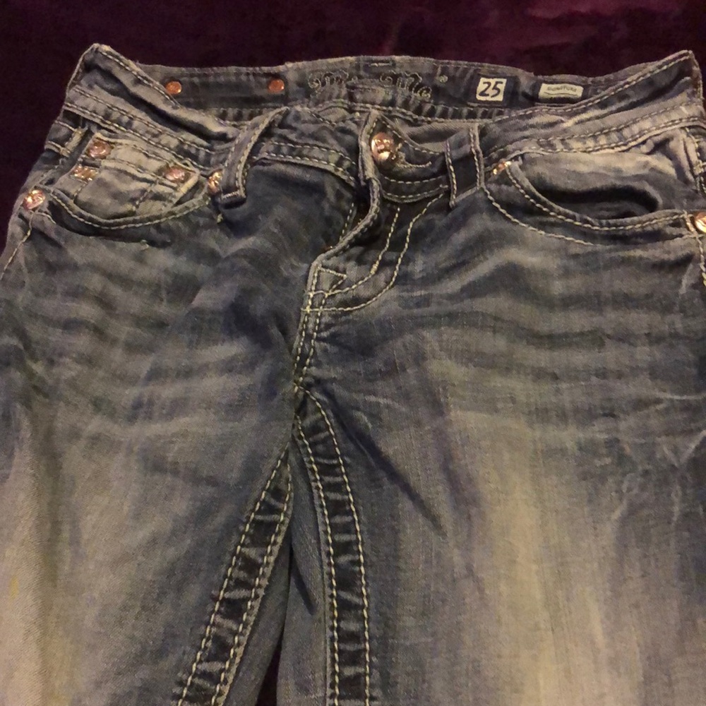 Miss me jeans. No holes. Never worn.
